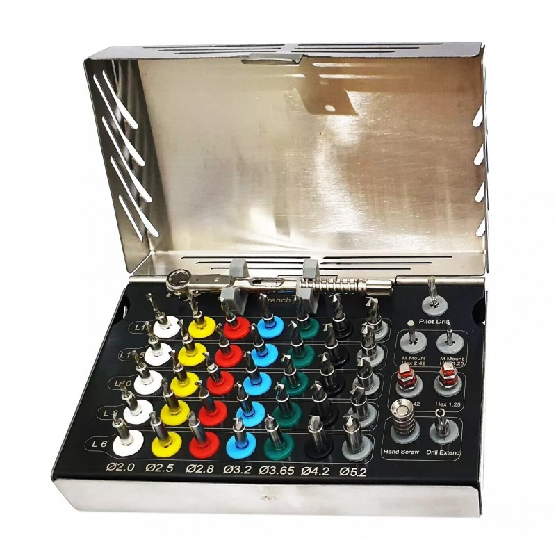 Dental Implant Integral Stopper Drills