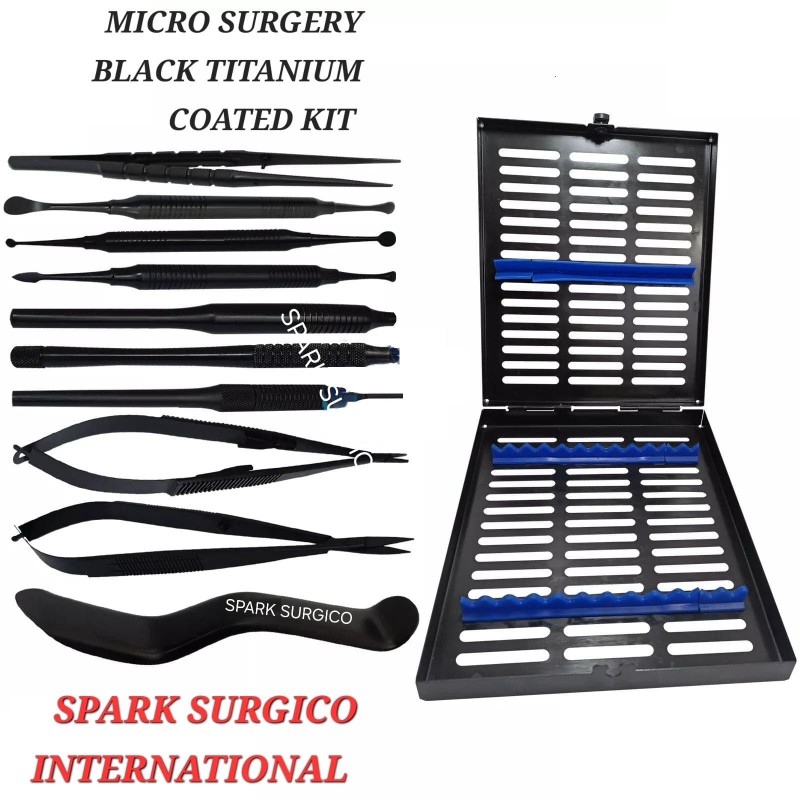 Black Micro surgery Kit