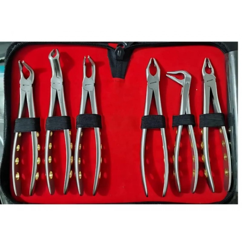 Atraumatic Universal Extraction Forceps Set Of 6 Pcs