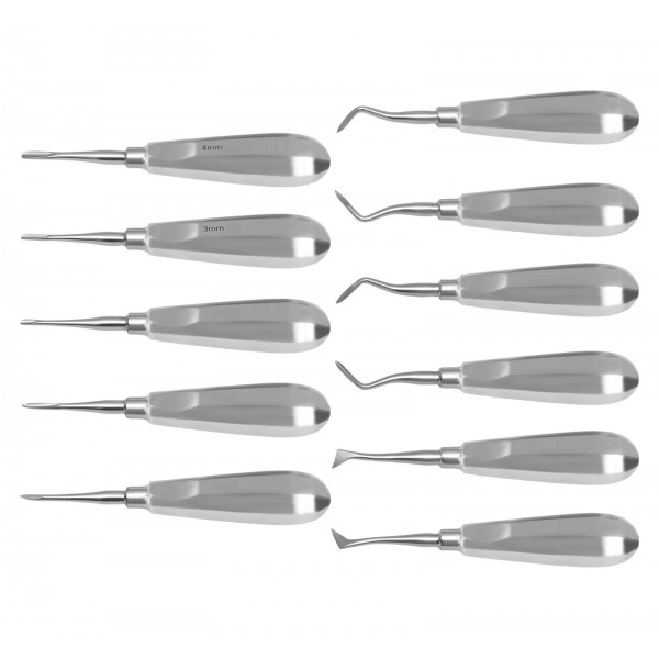 Root Elevator Set Of 11 Pcs