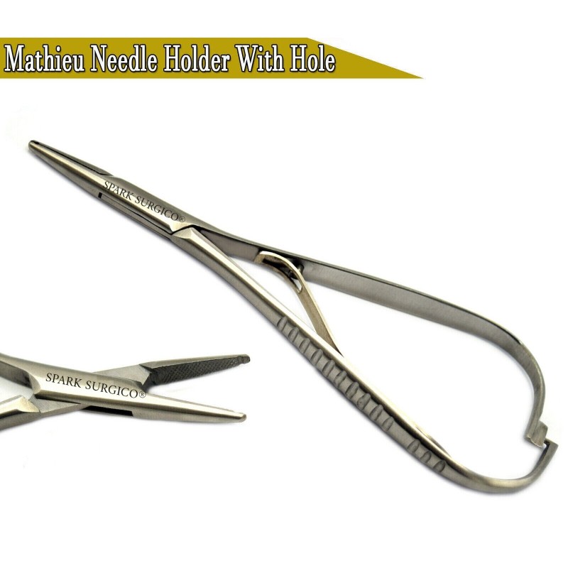 Mathieu  Needle Holder with Hole