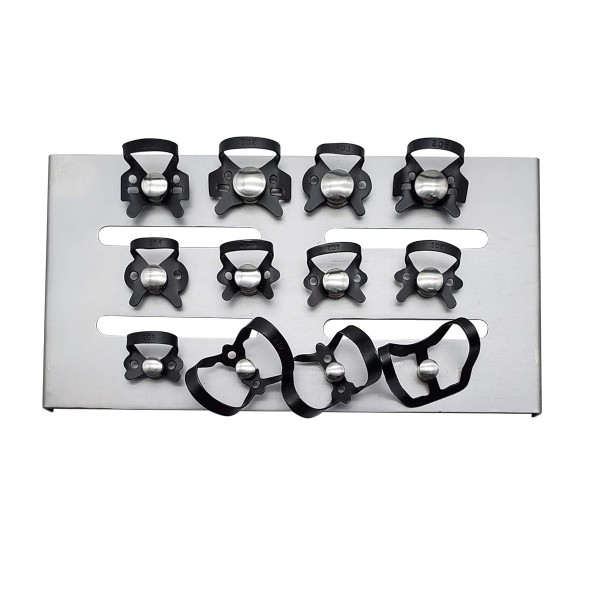 Black Clamps Set of 12 PCS